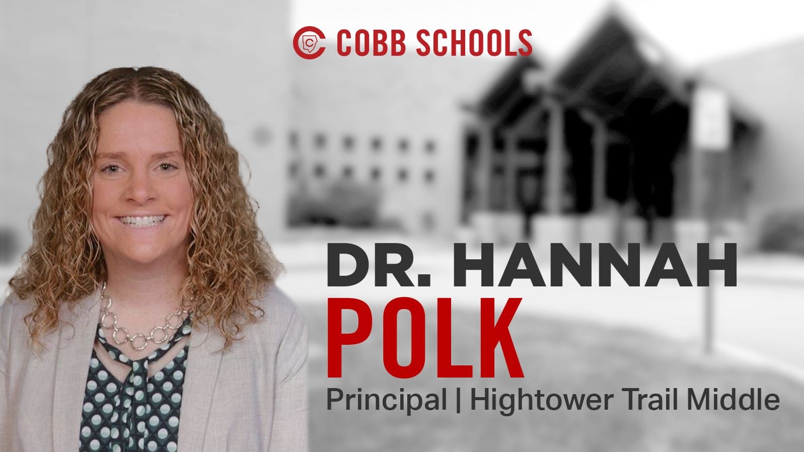 Hightower Trail Principal Hannah Polk